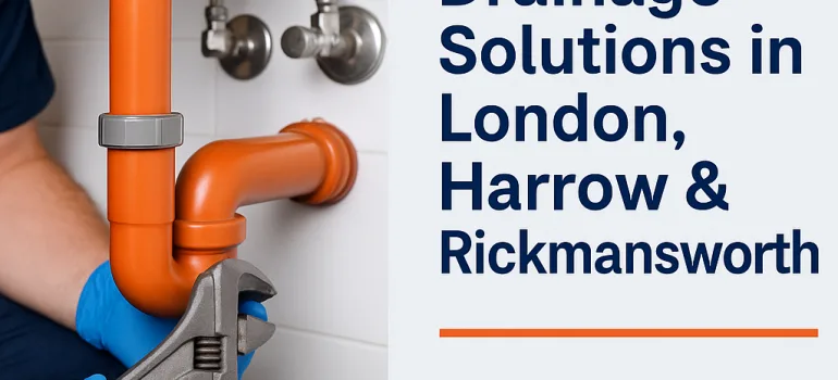 Laney Property Services - Drain engineer clearing blocked kitchen sink in London