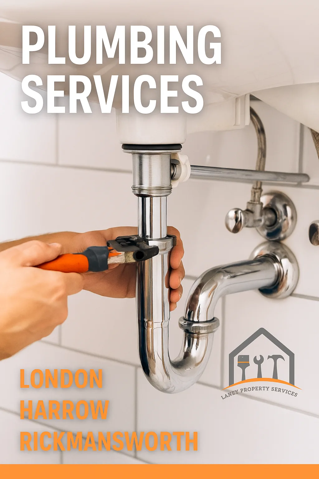 Plumbing maintenance checklist for landlords – professional London plumber inspecting pipework in a rental property